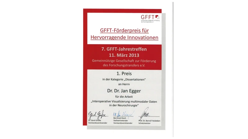 GFFT Prize – Best Dissertation 2013