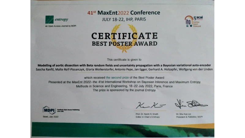 Best Poster Award (second prize), 2022