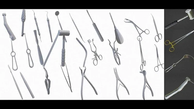 3D Surgical Tool Collection