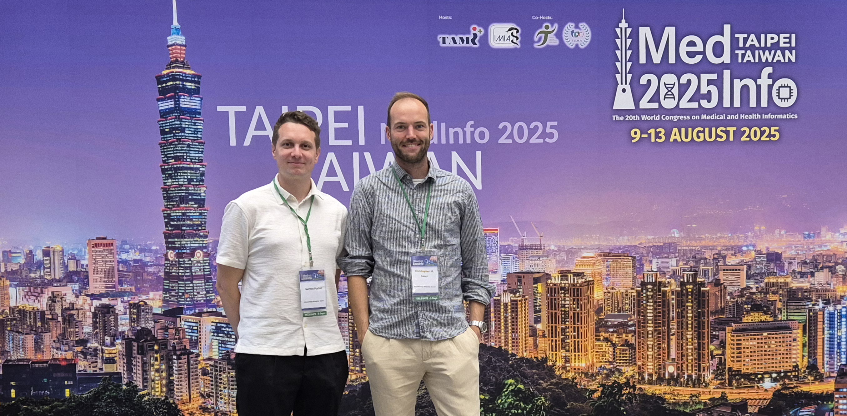 CARE team at Medical Informatics 2025 event