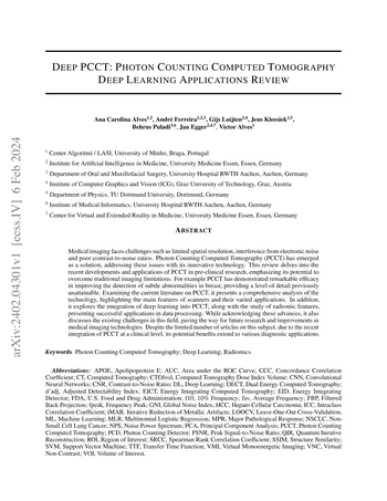 Deep PCCT: Photon Counting Computed Tomography Deep Learning Applications Review