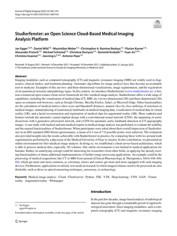 Studierfenster: an Open Science Cloud-Based Medical Imaging Analysis Platform