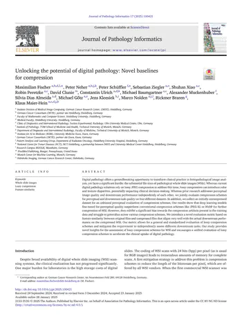 Unlocking the potential of digital pathology: Novel baselines for compression