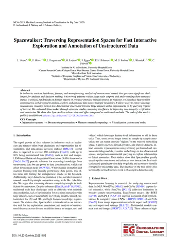 Spacewalker: Traversing Representation Spaces for Fast Interactive Exploration and Annotation of Unstructured Data