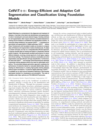 CellViT++: Energy-Efficient and Adaptive Cell Segmentation and Classification Using Foundation Models