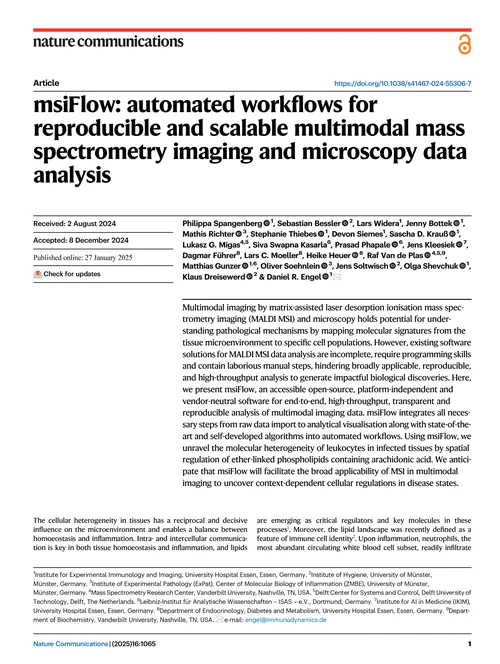 msiFlow: automated workflows for reproducible and scalable multimodal mass spectrometry imaging and microscopy data analysis